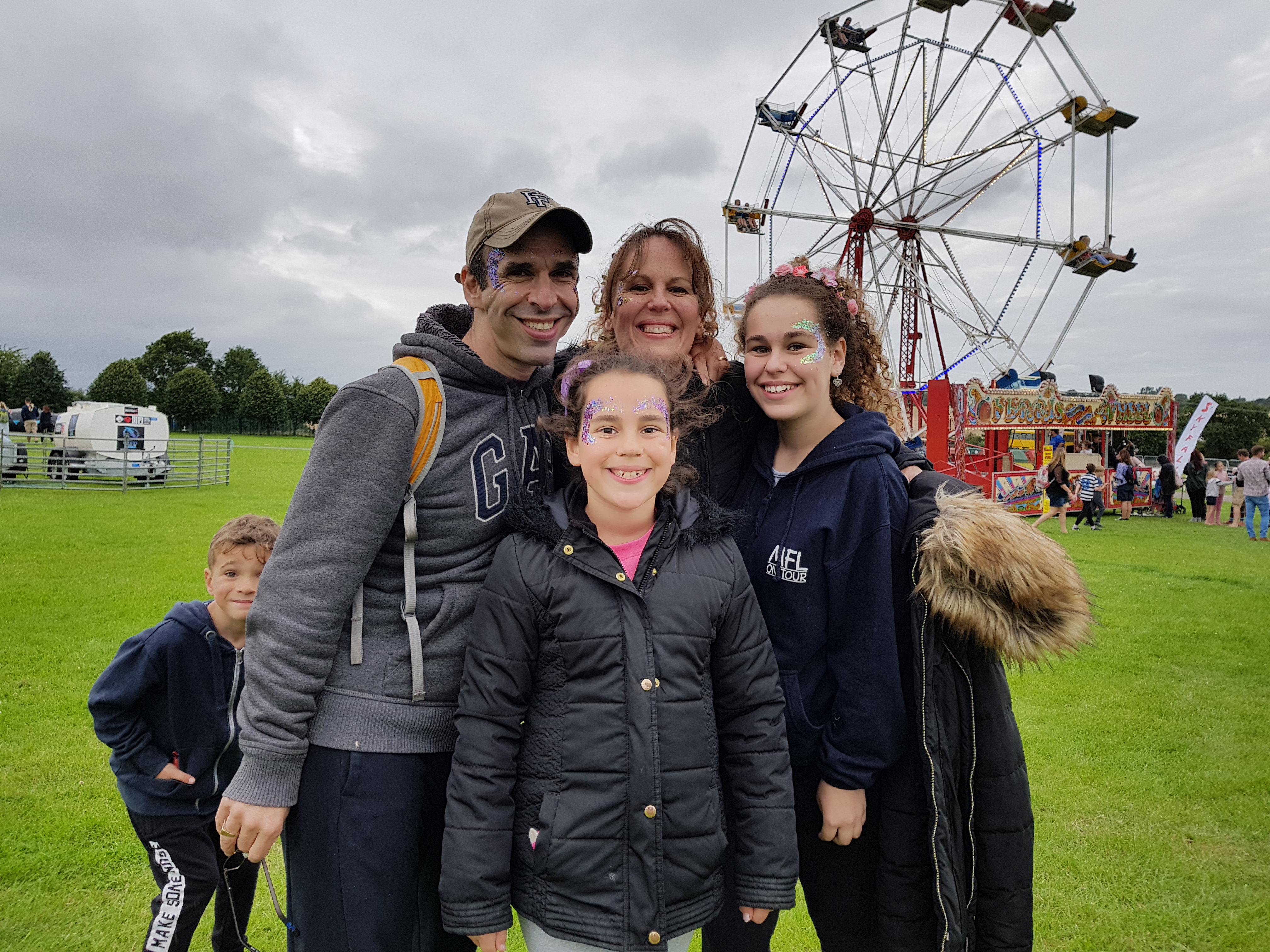 Surviving The Wheel Of Death Complete With A Henry Photobomb.